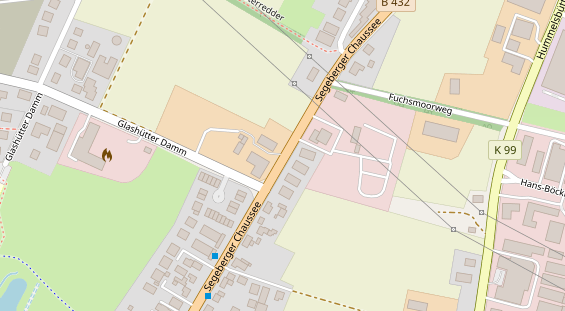 Caravanhändler auf Satellitenbild