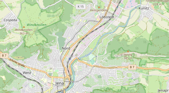 Caravan dealer on map