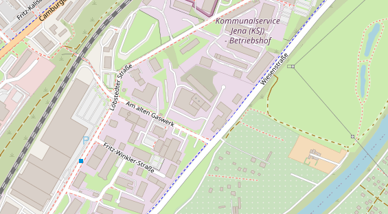 Caravanhändler auf Satellitenbild