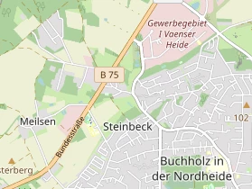 Caravan dealer on map