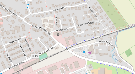 Caravanhändler auf Satellitenbild