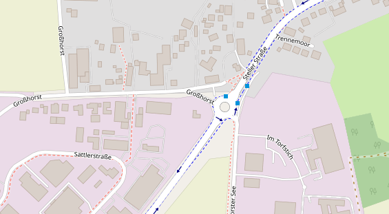 Caravanhändler auf Satellitenbild