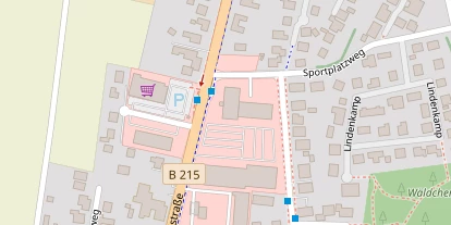 Caravanhändler auf Satellitenbild