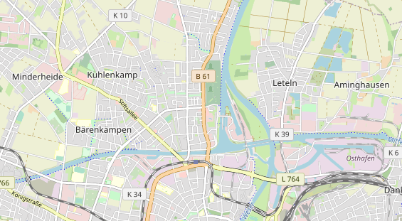 Caravan dealer on map