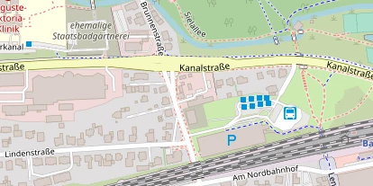 Caravanhändler auf Satellitenbild