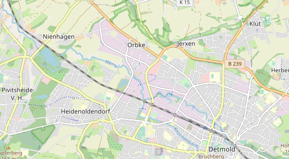 Caravan dealer on map