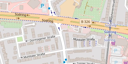 Caravanhändler auf Satellitenbild