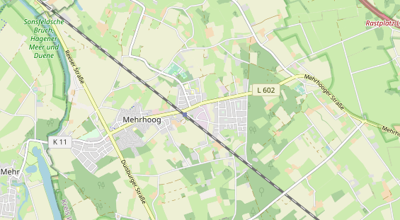 Caravan dealer on map