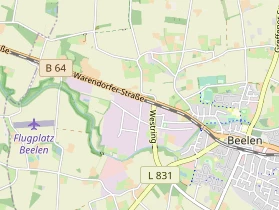 Caravan dealer on map