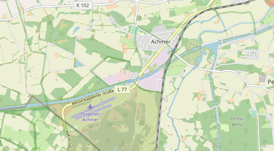 Caravanhändler auf Karte