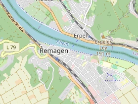 Caravan dealer on map