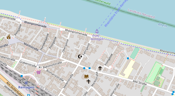 Caravanhändler auf Satellitenbild