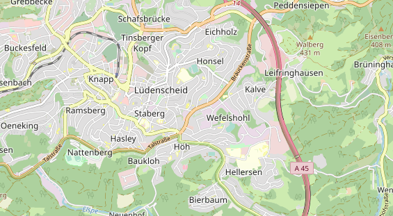 Caravan dealer on map