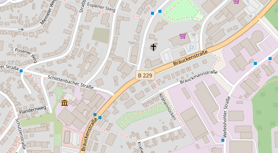 Caravanhändler auf Satellitenbild