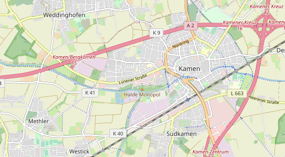 Caravan dealer on map