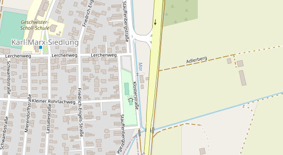 Caravanhändler auf Satellitenbild