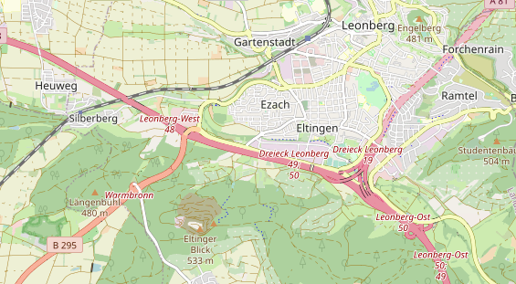 Caravanhändler auf Karte
