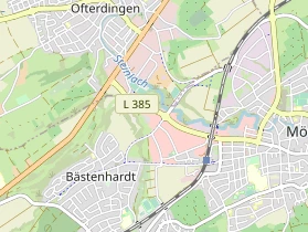 Caravanhändler auf Karte