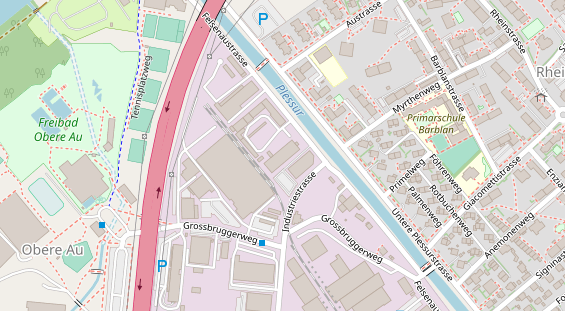 Caravanhändler auf Satellitenbild