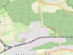 Caravanhändler auf Karte