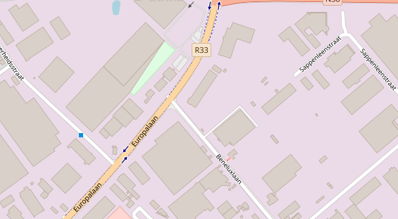 Caravanhändler auf Satellitenbild