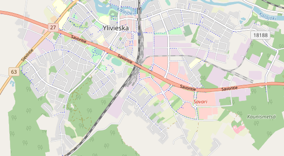 Caravanhändler auf Karte