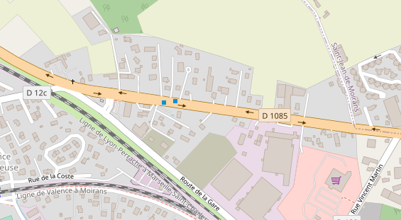 Caravanhändler auf Karte