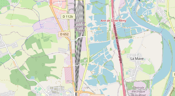 Caravanhändler auf Karte