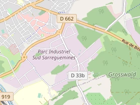 Caravan dealer on map