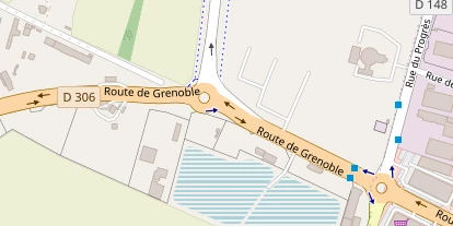 Caravanhändler auf Satellitenbild
