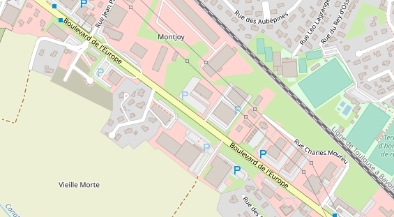 Caravanhändler auf Satellitenbild