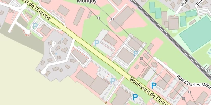 Caravanhändler auf Satellitenbild