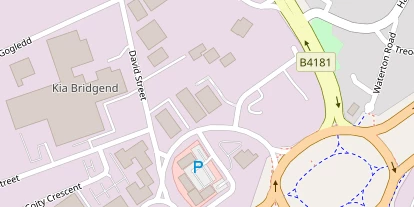 Caravanhändler auf Satellitenbild