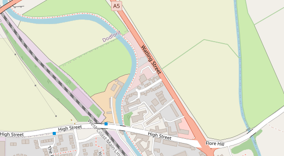 Caravanhändler auf Satellitenbild