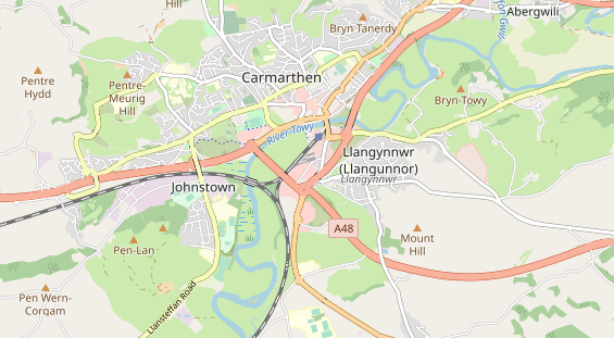 Concessionario di caravan sulla carta