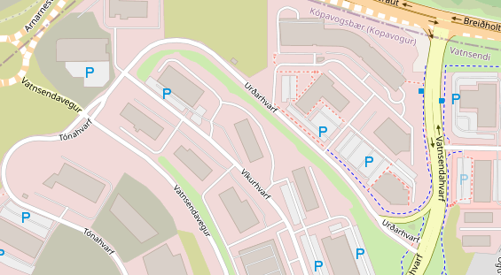 Caravanhändler auf Satellitenbild