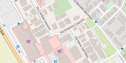 Caravanhändler auf Satellitenbild