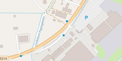 Caravanhändler auf Satellitenbild