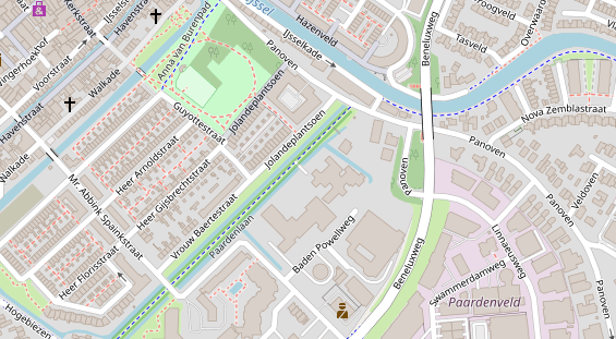 Caravanhändler auf Satellitenbild