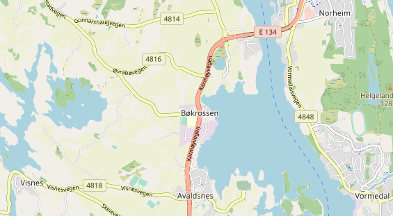 Caravanhändler auf Karte