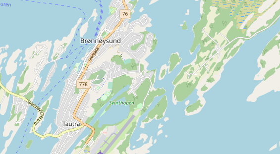 Caravanhändler auf Karte