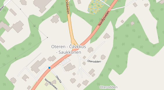 Caravanhändler auf Satellitenbild