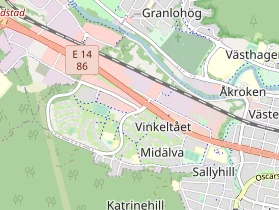 Caravan dealer on map