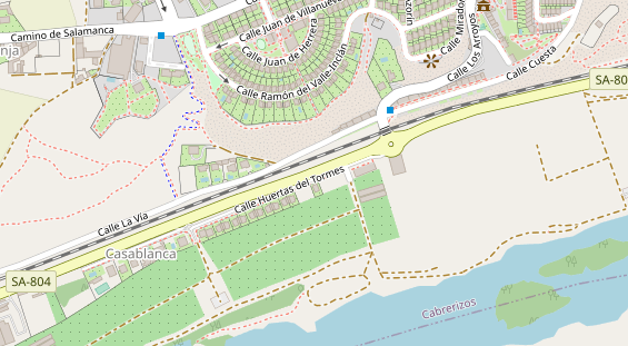 Caravanhändler auf Satellitenbild