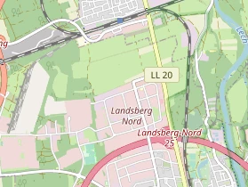 Caravanhändler auf Karte