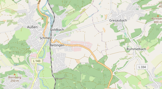 Caravanhändler auf Karte