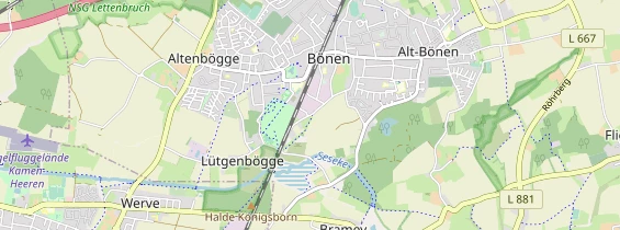 Caravan dealer on map