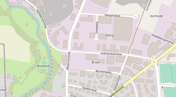 Caravanhändler auf Satellitenbild