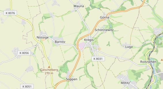 Caravanhändler auf Karte