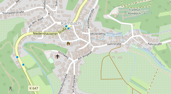 Caravanhändler auf Satellitenbild